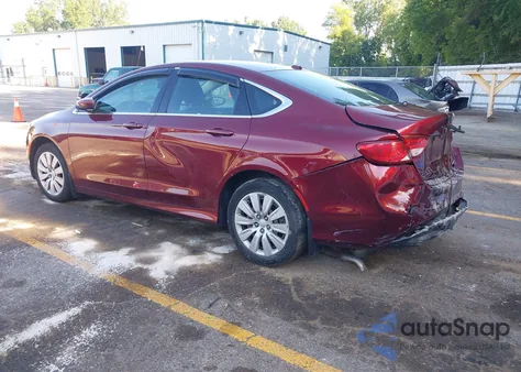 2016 Chrysler 200 Lx из США, поврежденный, VIN 1C3CCCFB5GN180317